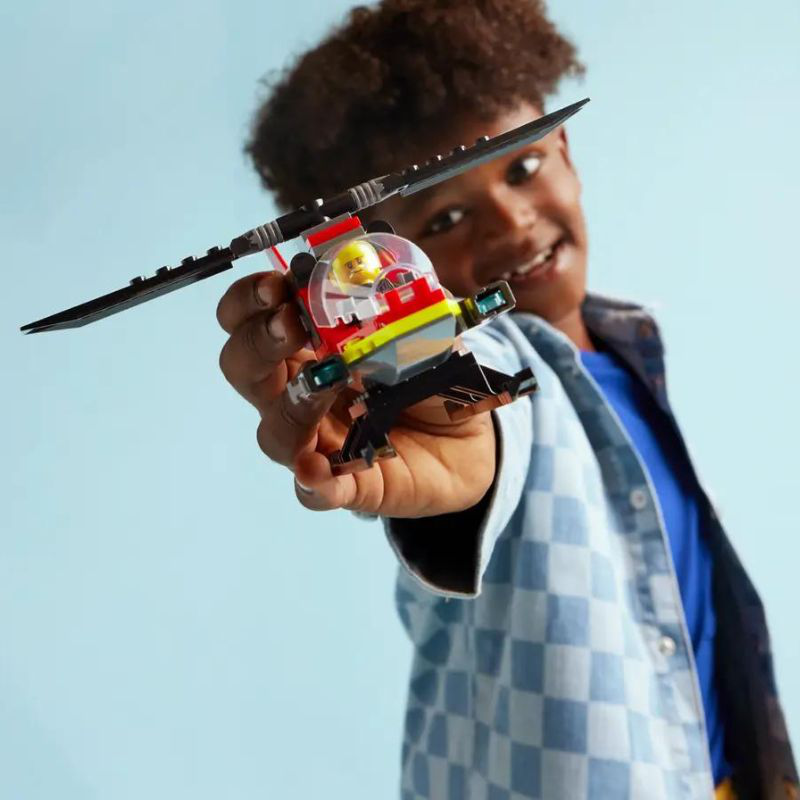 Lego city fire rescue helicopter 60411 &gamma;&iota;&alpha; &eta;&lambda;&iota;&kappa;ί&epsilon;&sigmaf; 4+, , medium-null