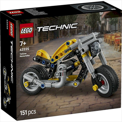 Lego 42225 technic - yellow motorcycle, , medium