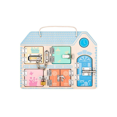 House with locks montessori, , medium