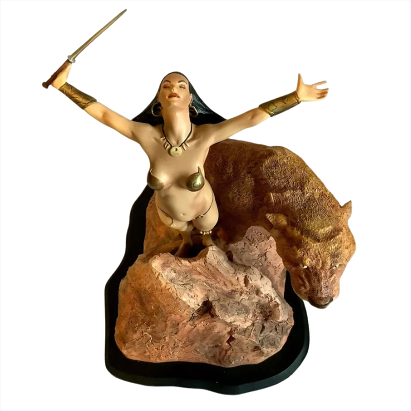 Frazettas sun goddess statue, , medium-null