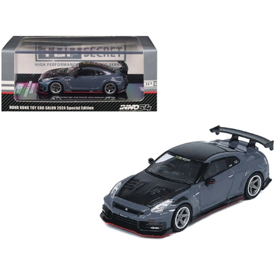 Inno models 1/64 nissan skyline gt-r r35 nismo 2024 *top secret* hong kong toy car salon special edi, , medium
