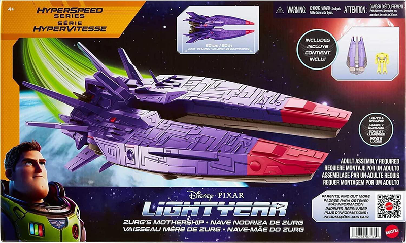 Product image: Disney pixar lightyear hyperspeed series zurg's mothership, , medium-null