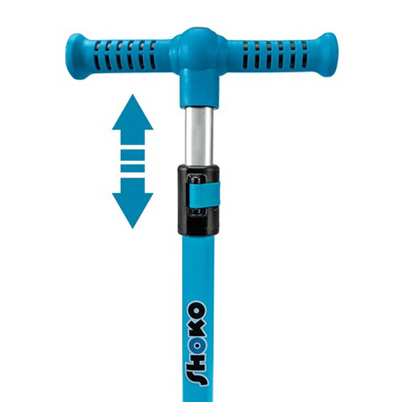 Product image: As shoko kids scooter x-speed with 3 wheels blue color for ages 4+ 50526, , medium-null