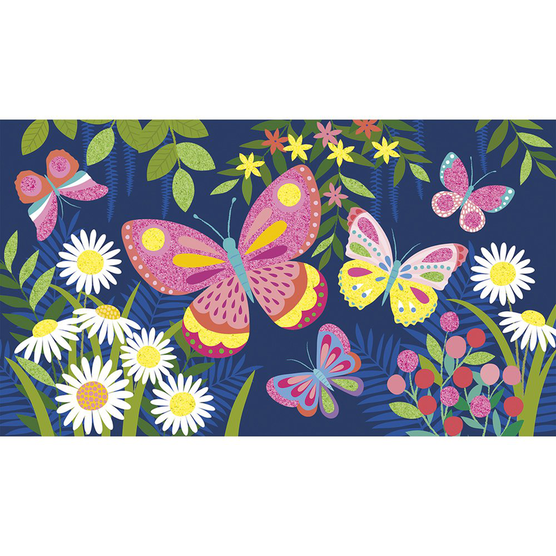 Fluorescent sands butterflies, , medium-null