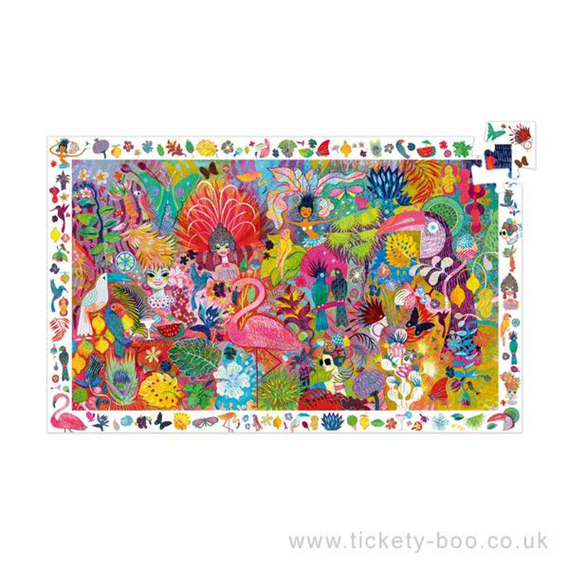 Product image: Djeco observation puzzles rio carnaval - fsc mix, , medium-null