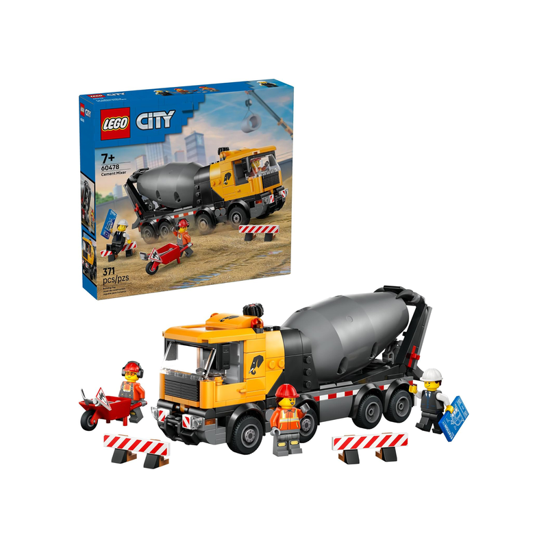 Lego city cement mixer, , medium-null