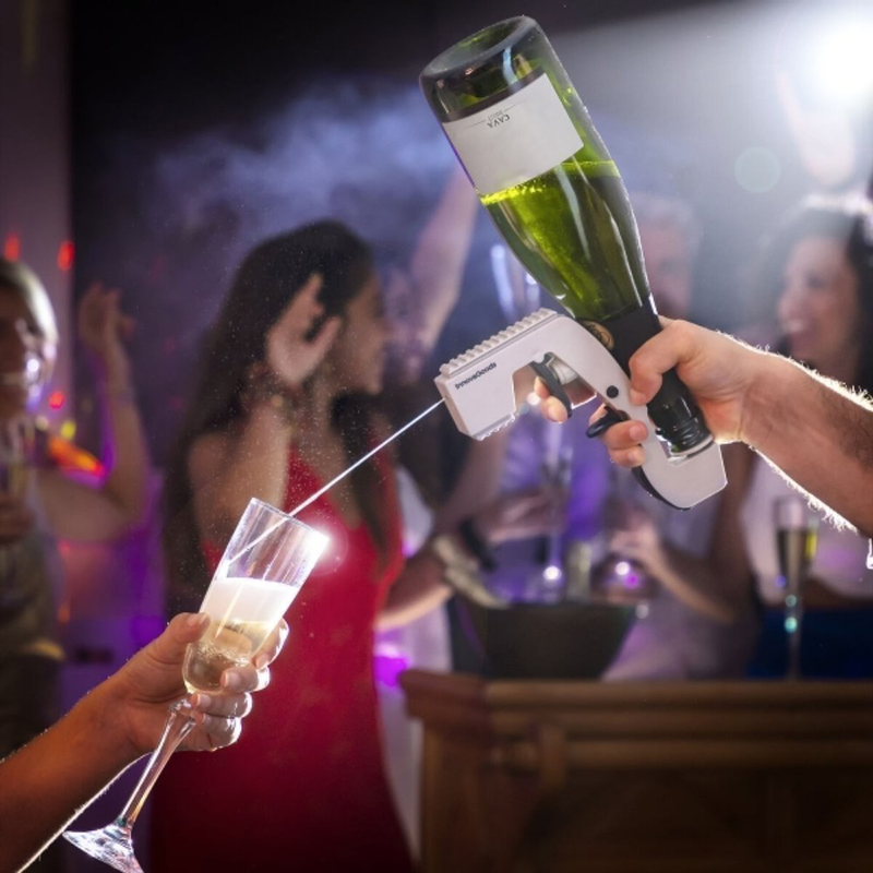 Innovagoods champagne & beer fizzllet gun – party-ready drink sprayer, , medium-null