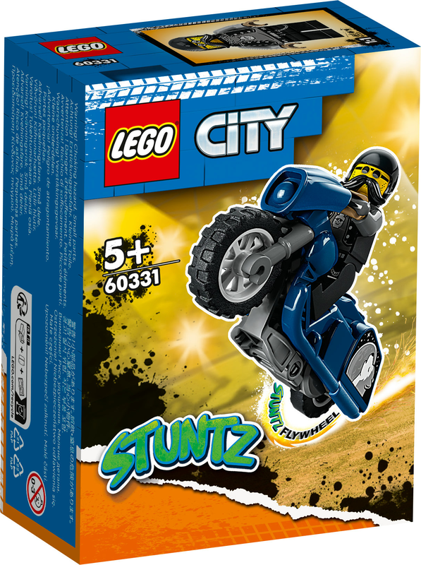Lego city touring stunt bike 60331 for ages 5+ 10pcs, , medium-null