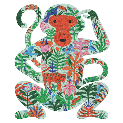 Djeco puzzles - puzzart monkey 350 pcs