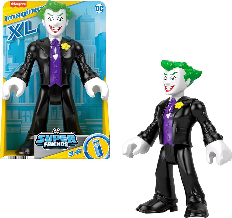 Product image: Fisher price imaginext super friends xl figure joker gpt41 3y+, , medium-null