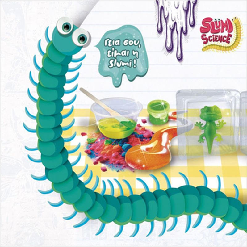 Real fun slumi science pocket squish chameleon 110971, , medium-null