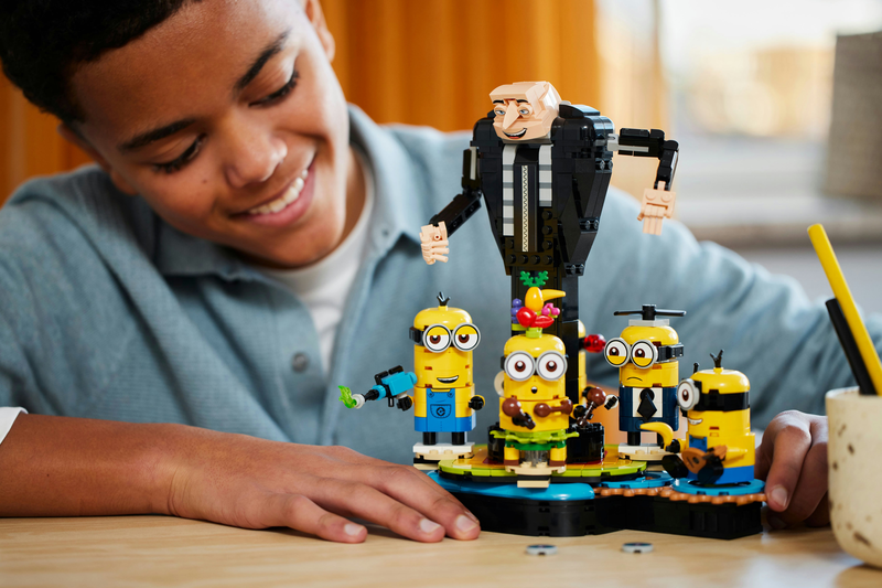 Lego despicable me 4 brick-built gru and minions 75582 for ages 9+ 839pcs, , medium-null