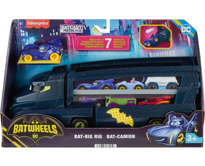 Fisher-price dc batwheels bat-big rig, , medium