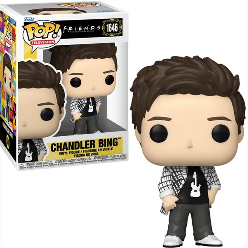 Funko pop! Television: friends - chandler bing #1646 vinyl figure, , medium-null