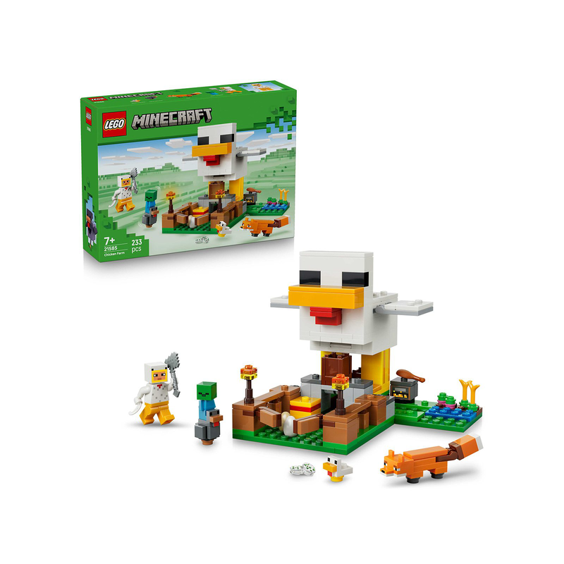 Lego minecraft chicken farm, , medium-null