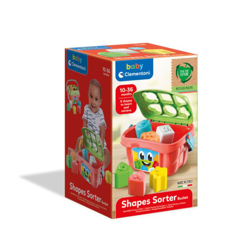 As baby clementoni play for future shape's bucket 10-36m, , medium image number null