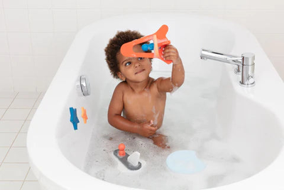 Quut quutopia bath toy - trip to the moon puzzle, , medium
