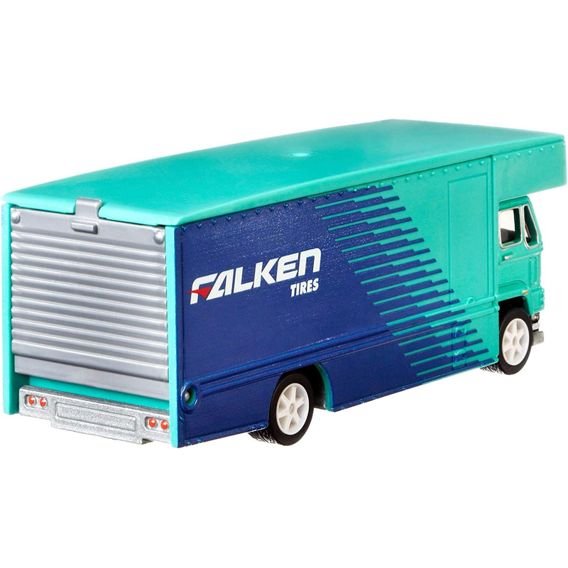 Hotwheels team transport | mercedes-benz 190e & fleet flyer falken #10 | flf56, , medium image number null