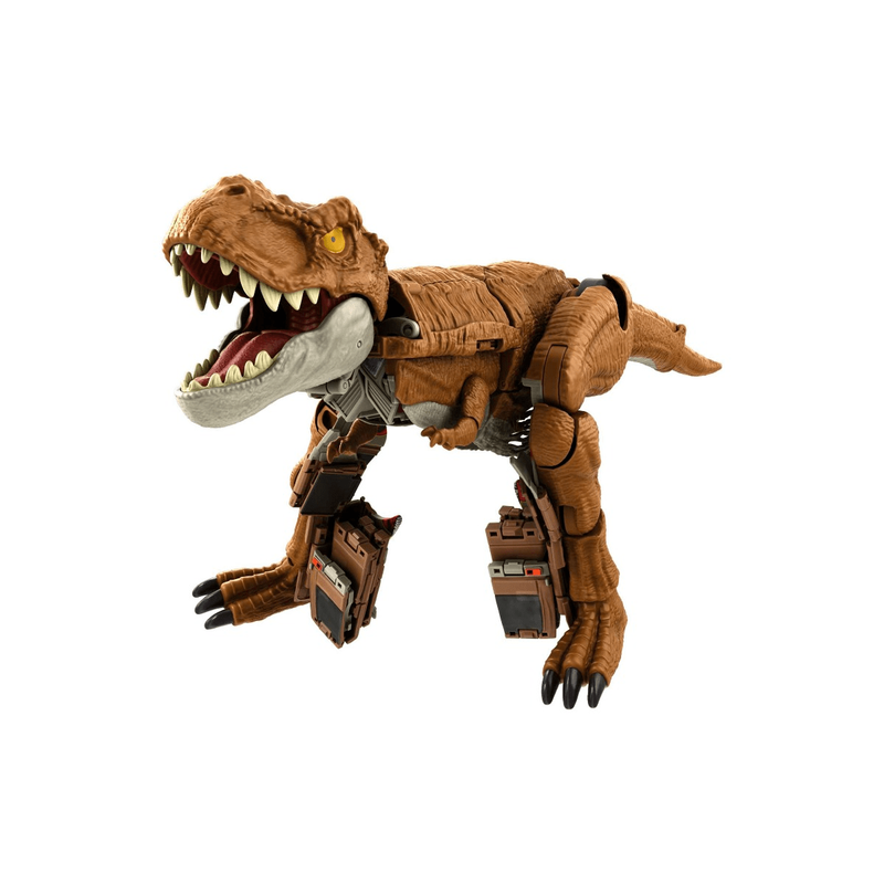 Jurassic world transforming toy, tyrannosaurus t rex dinosaur to truck, , medium-null