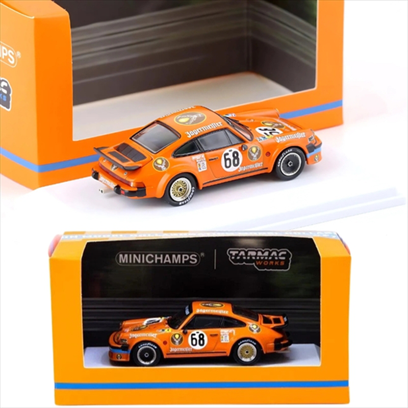 Product image: Tarmac 1/64 porsche 934 #68 24h le mans 1978, orange, , medium-null