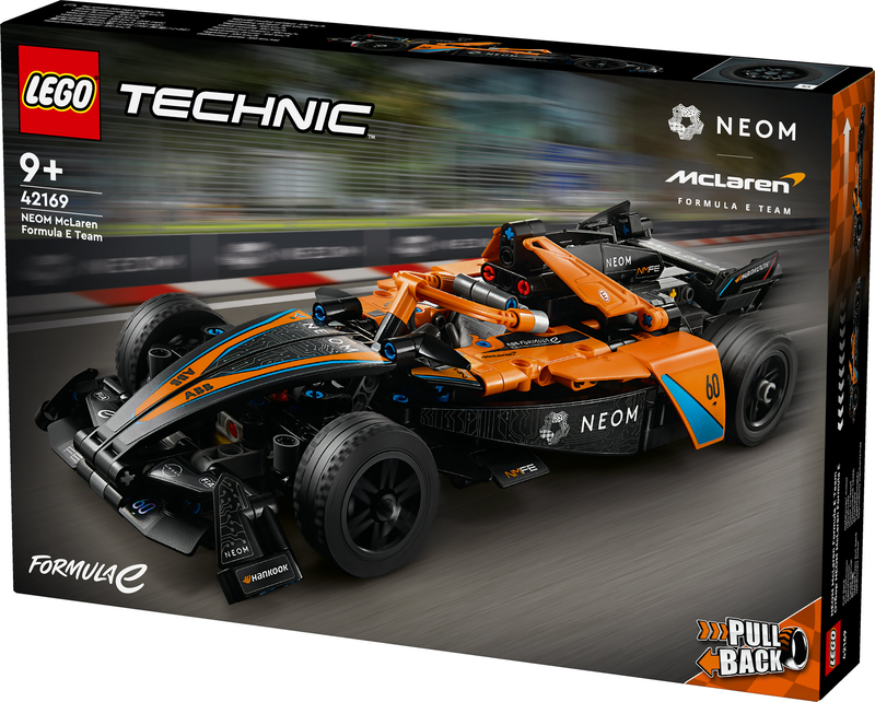 Lego technic neom mclaren formula e race car 42169 for ages 9+ 452pcs, , medium-null