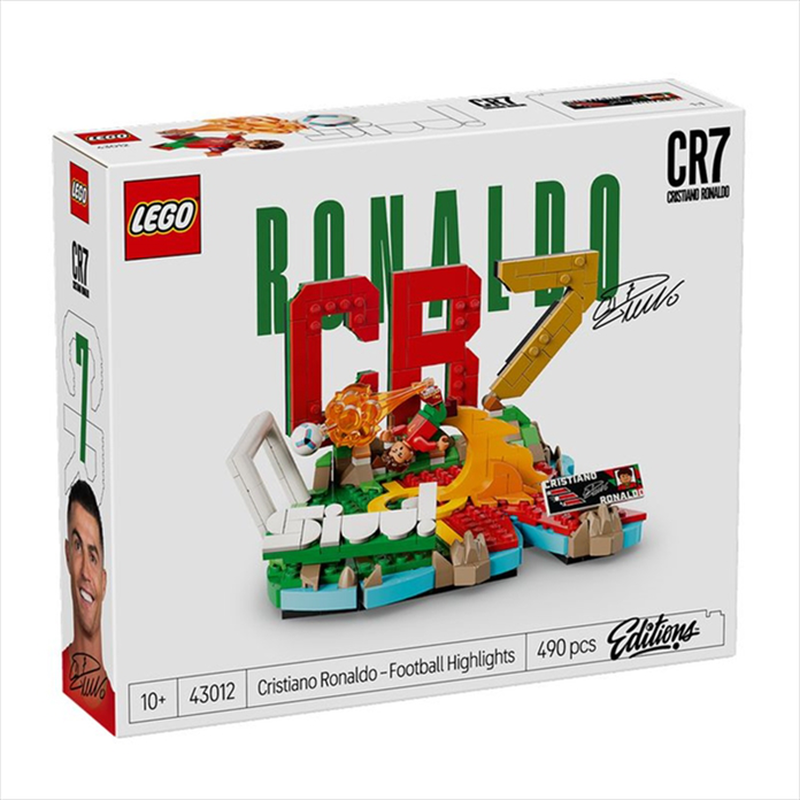 Lego 43012 editions - cristiano ronaldo &ndash; soccer highlights, , medium-null