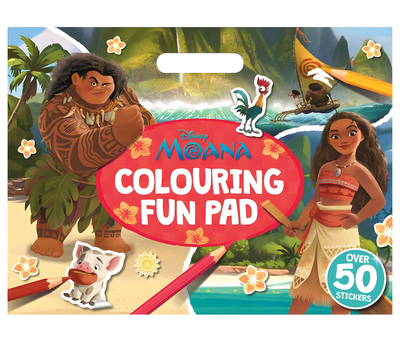 Giant colour me pad disney moana