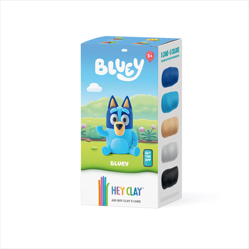 Hey clay 50202 bluey series collections 5pcs 440081, , medium-null