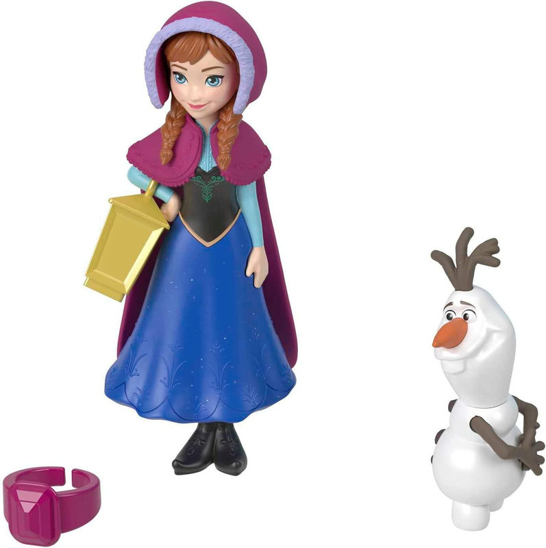 Disney princess frozen small dolls colour reveal 6 surprises-null