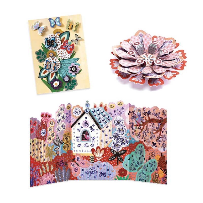 Multiactivity kit - flower garden, , medium-null