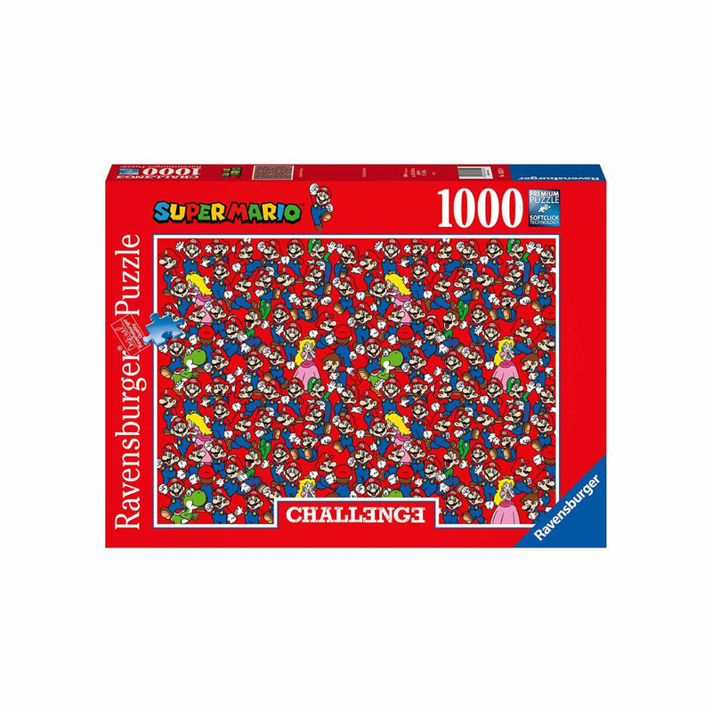 Ravensburger puzzle super mario bros challenge 2d 1000pcs, , medium-null