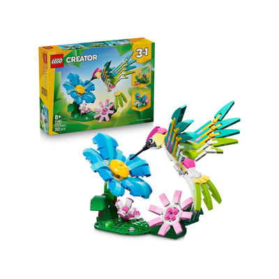 Lego creator 3-in-1 wild animals: colorful hummingbird, , medium
