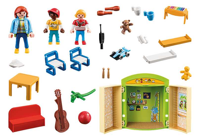 Playmobil 70308 play day nursery, , medium-null