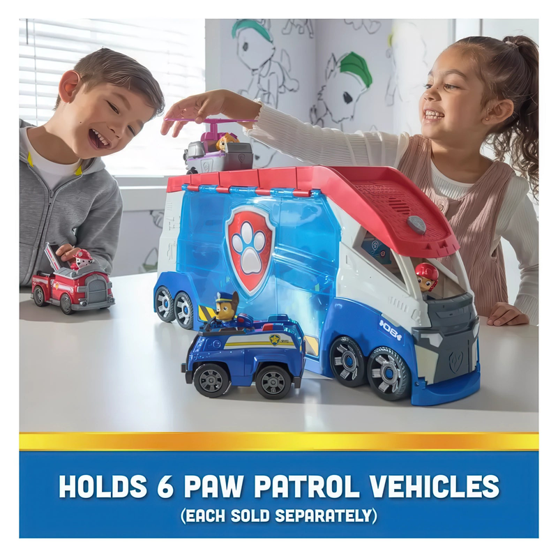 Paw patrol launch'n rescue paw patroller team vehicle, , medium-null