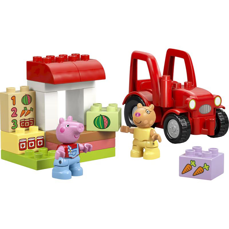 Lego 10468 duplo - tractor and market, , medium-null