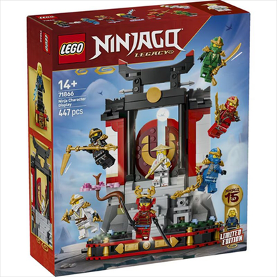 Lego 71866 ninjago - ninja character display 15th anniversary, , medium