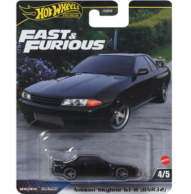 Hotwheels premium | fast & furious | nissan skyline gt-r (bnr32) | hnw46, , medium