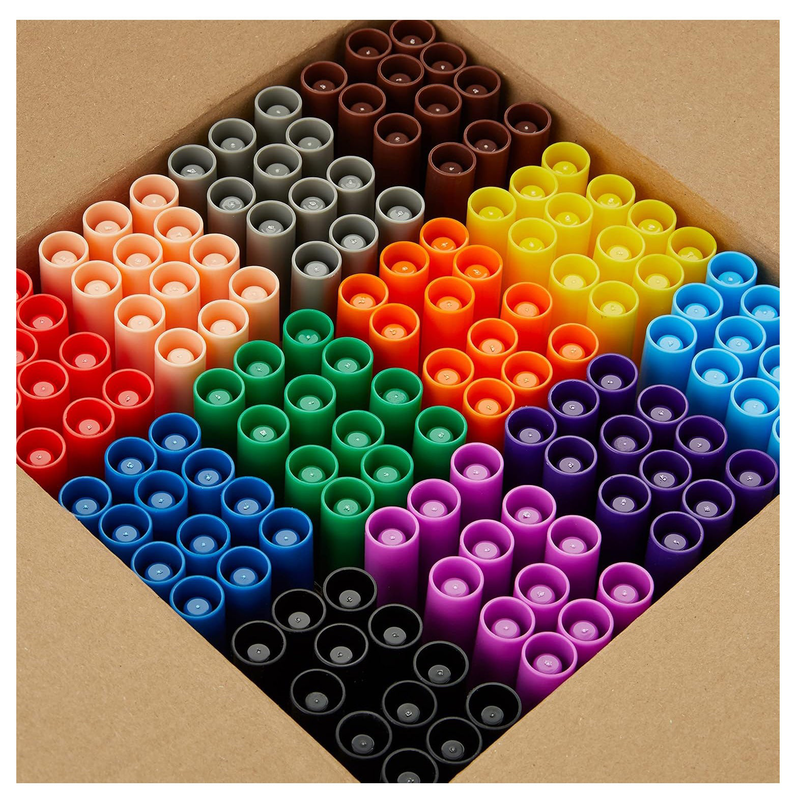 Crayola 144 broad line markers - assorted, , medium-null