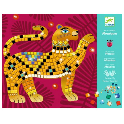 Djeco mosaic set - wild jungle animals