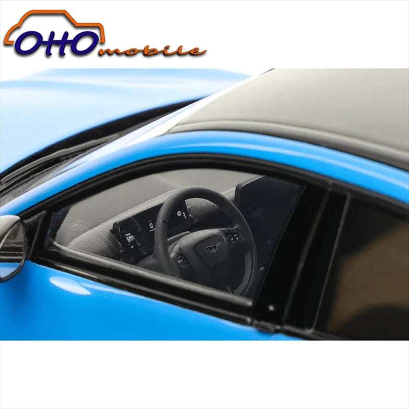Ottomobile 1/18 2021 ford mustang mach-e gt *resin series*, grabber blue metallic, , medium-null