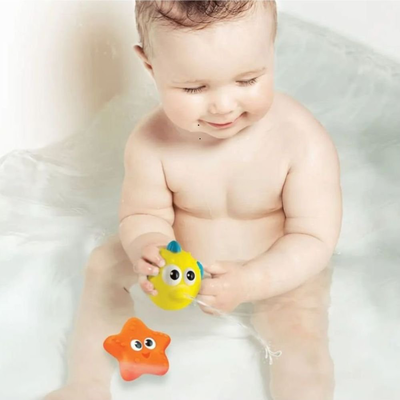 Winfun play water sports animals, σετ με 5 παιχνιδάκια μπάνιου που squirτάρου, , medium