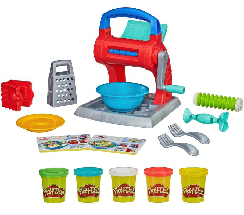 Product image: Play-doh kitchen creations noodle party playset, , medium-null