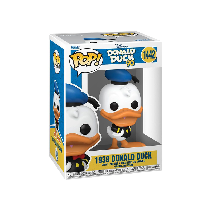 Pop! Disney: donald duck 90th - 1938 donald duck #1442, , medium-null