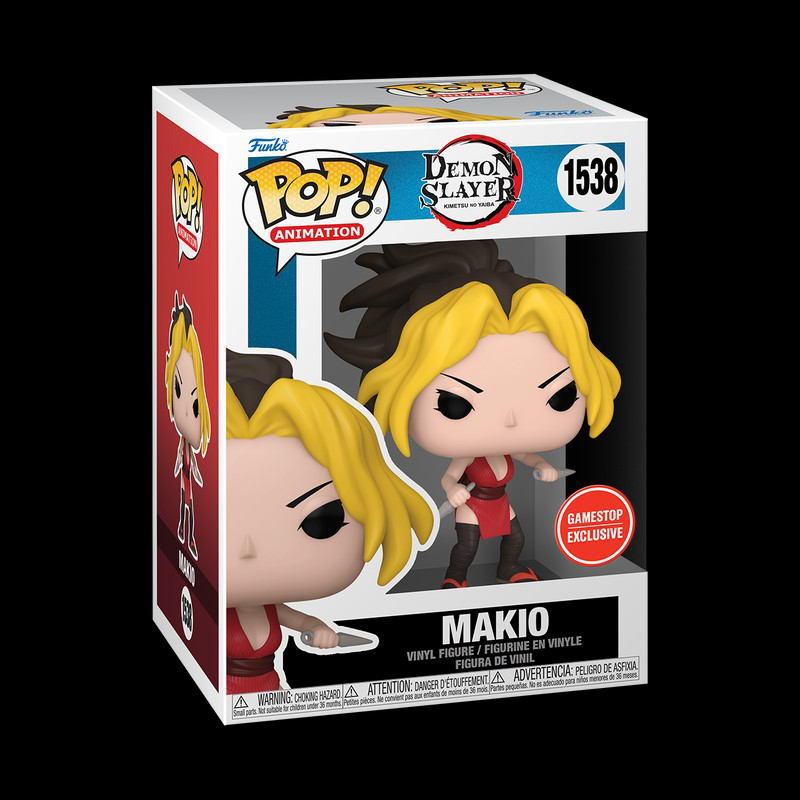 Product image: Pop funko! Animation: demon slayer makio game stop exclusive figure, , medium-null