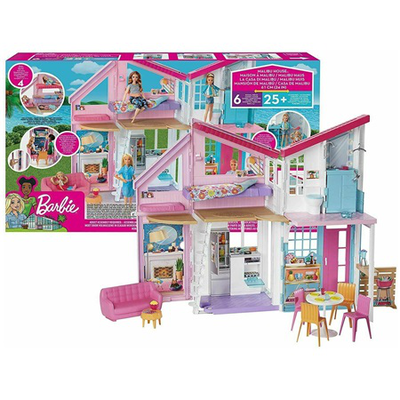 Barbie new estate malibu house playset 61cm (fxg57) 3y+, , medium