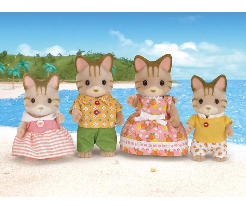 Sylvanian families tiger-cats figures set, , medium-null