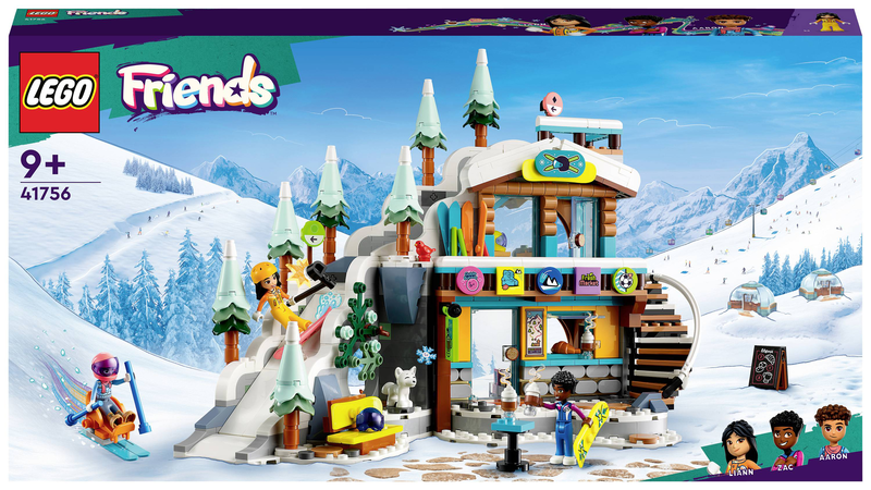 Product image: Lego 41756 friends holiday ski slope and café, , medium-null