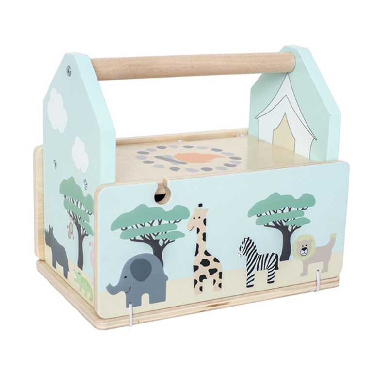 Product image: Jabadabado βαλιτσάκι με ζώα & αυτοκινητάκια 24m+, , medium-null