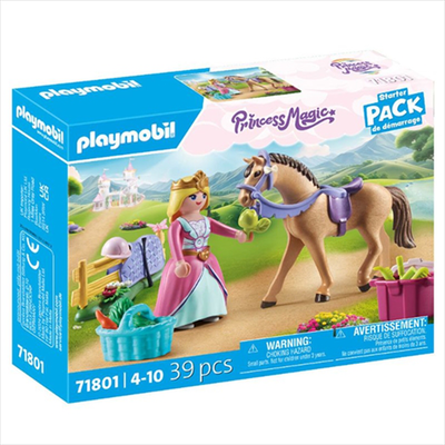 Playmobil 71801 princess magic - starter pack princess with horse, , medium