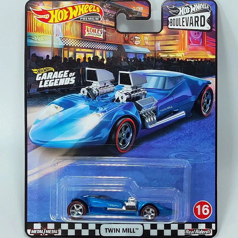 Hotwheels premium boulevard twin mill #16 die-cast model, , medium-null